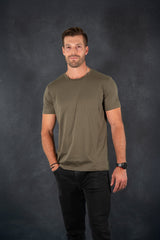 Polera Marbella (Slim) Oliva Oscuro