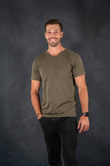 Polera Cadaqués Oliva Oscuro