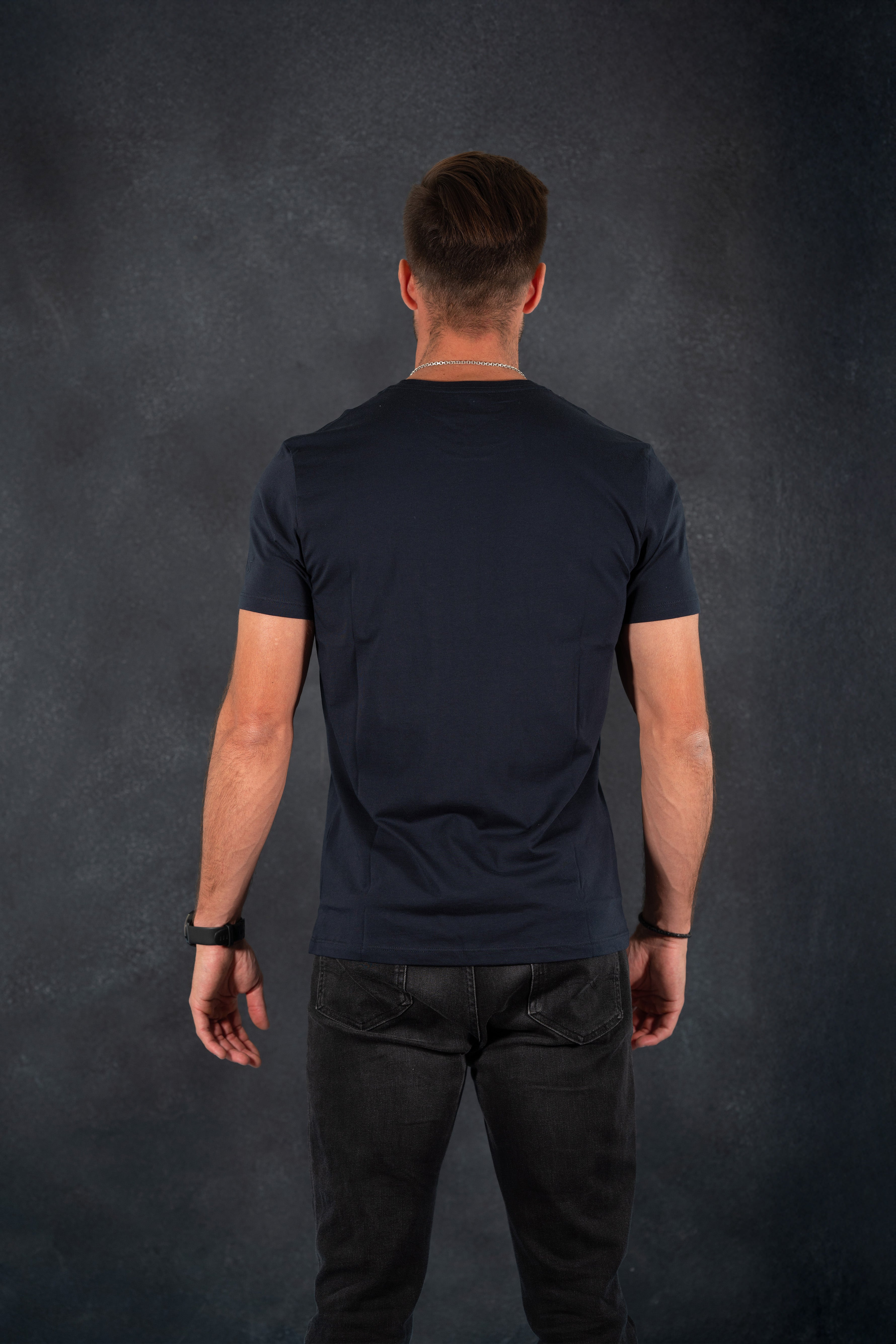 Polera Marbella (Slim) Azul Marino