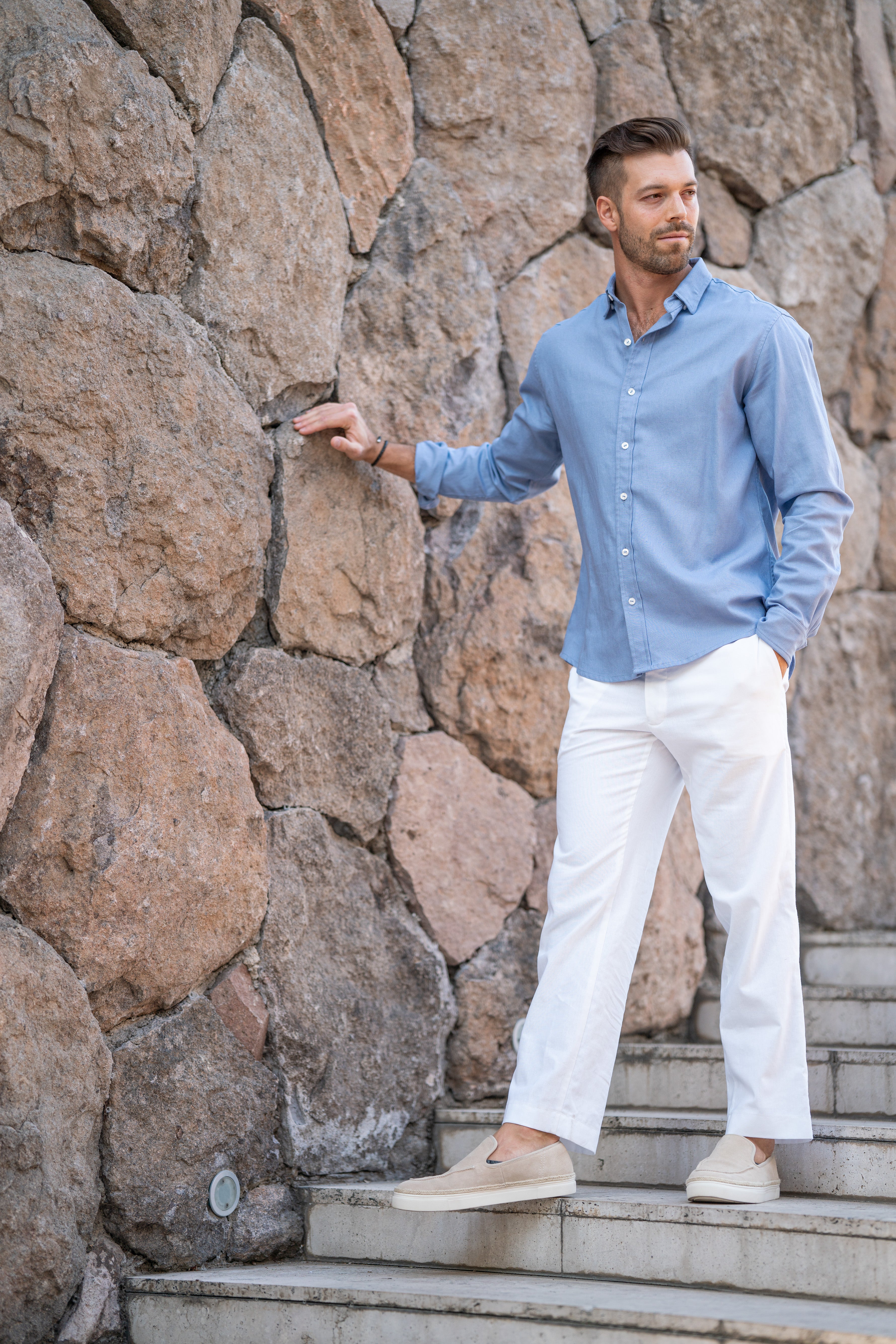 Pantalón Saint Tropez Blanco