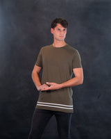 Polera Genova Oliva Oscuro