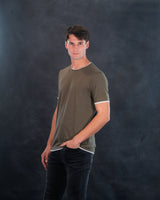 Polera San Sebastián Oliva Oscuro