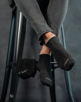 Pack de 4 Pares de Calcetines Delgados Negros