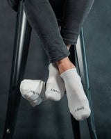 Pack de 4 Pares de Calcetines Delgados Blancos