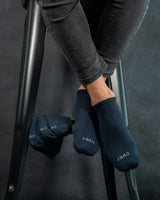 Pack de 4 Pares de Calcetines Delgados Azul Marino