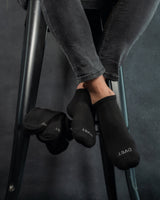 Pack de 4 Pares de Calcetines de Deporte Negros