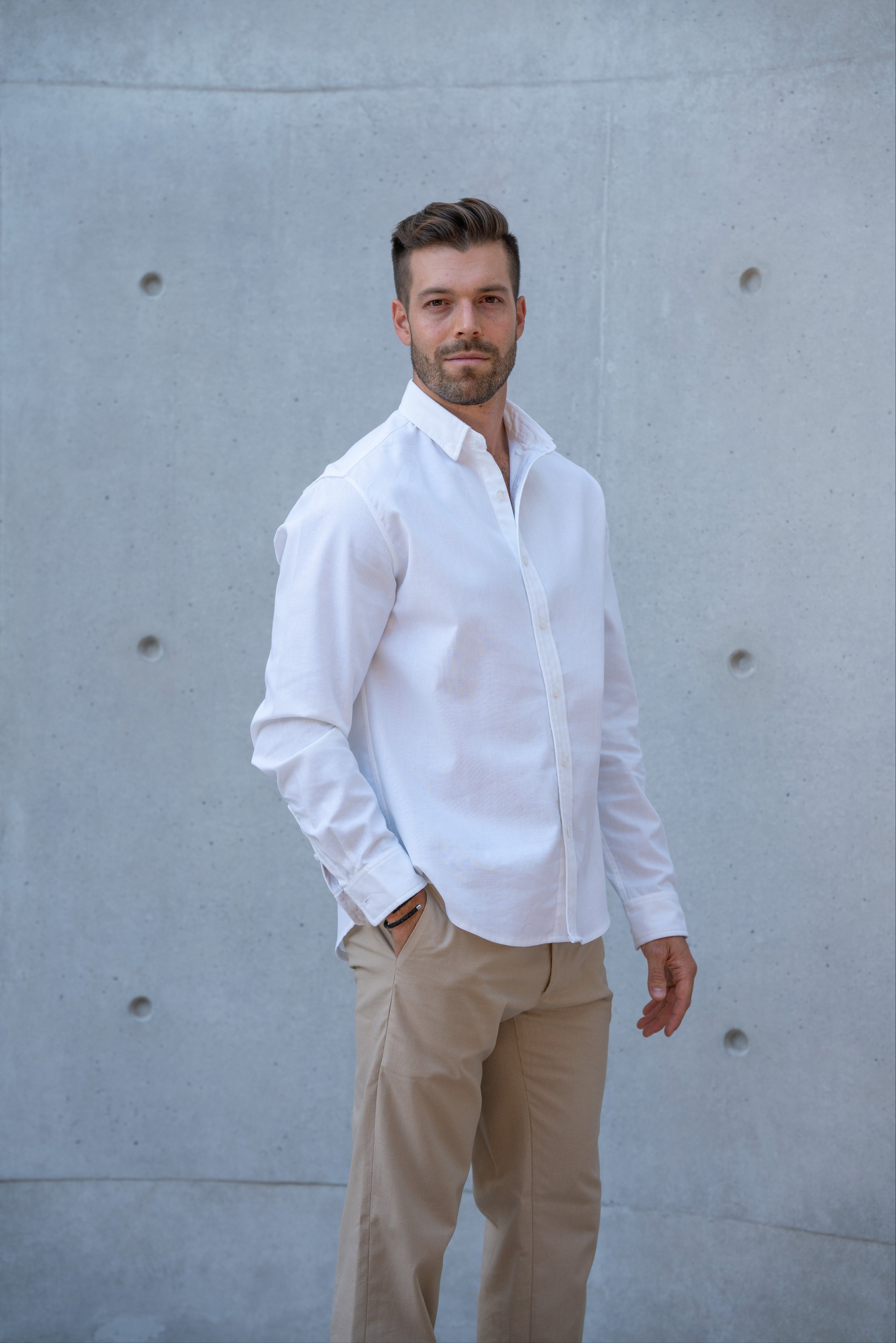 Camisa Monaco Blanco