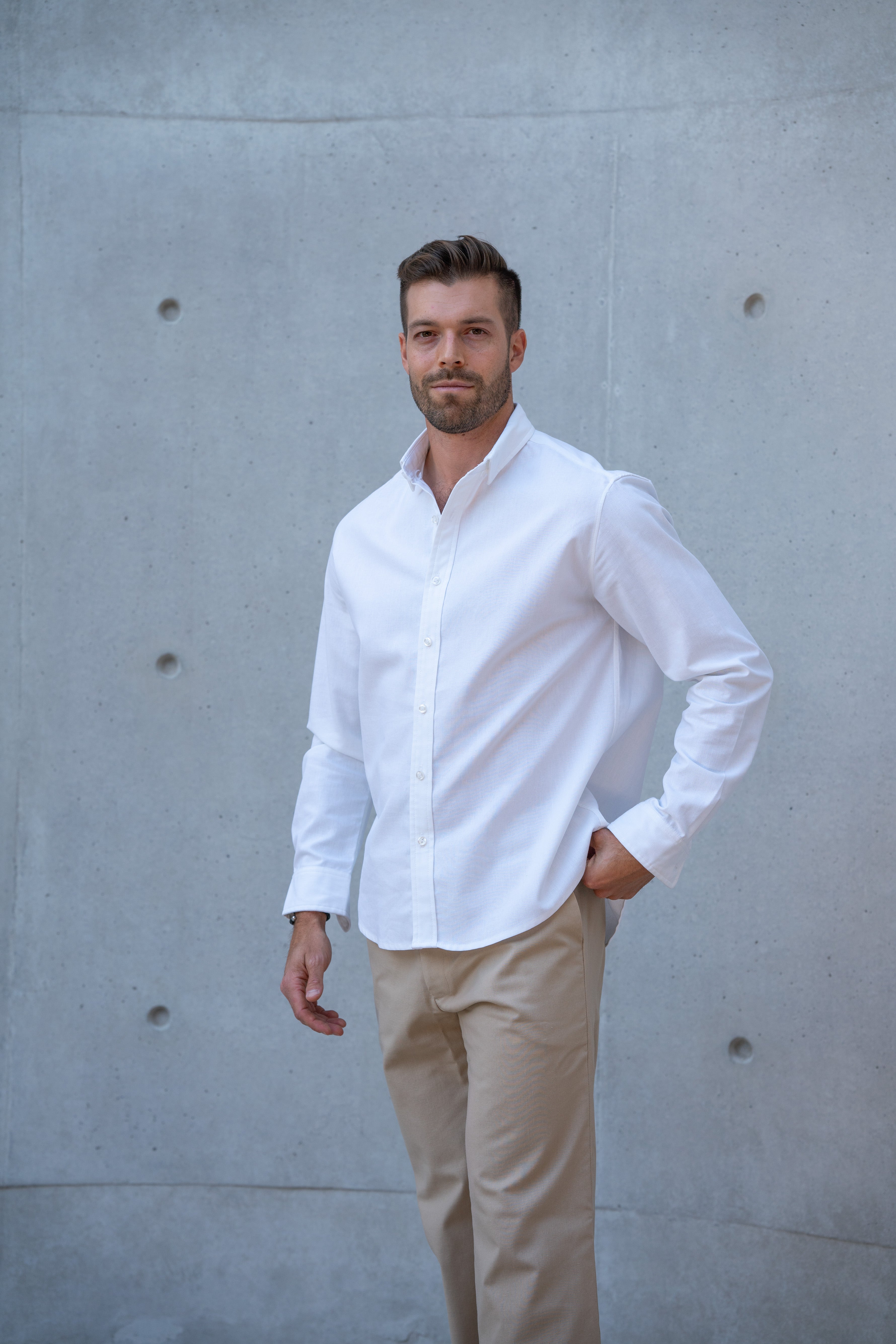 Camisa Monaco Blanco