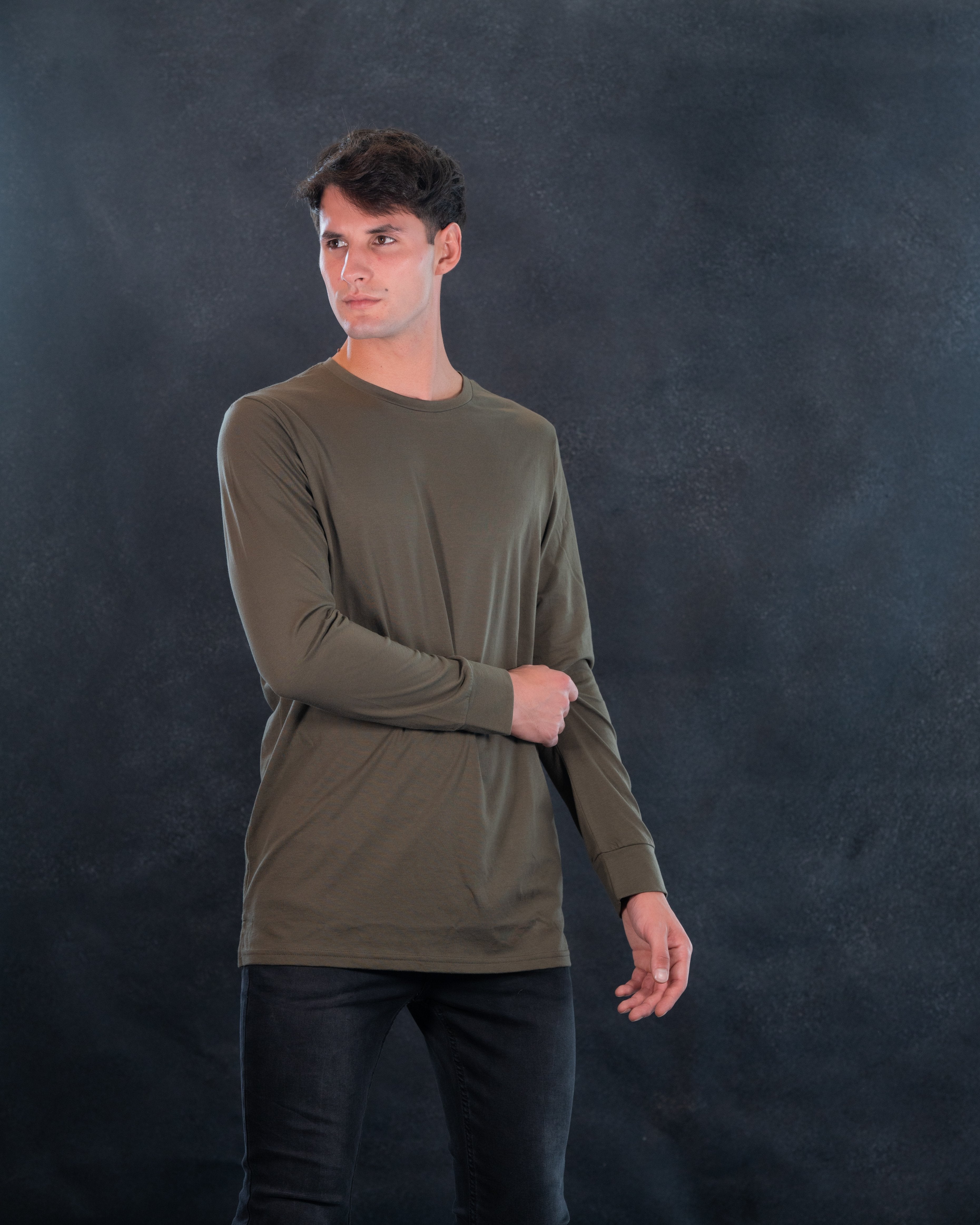 Polera Andorra Oliva Oscuro