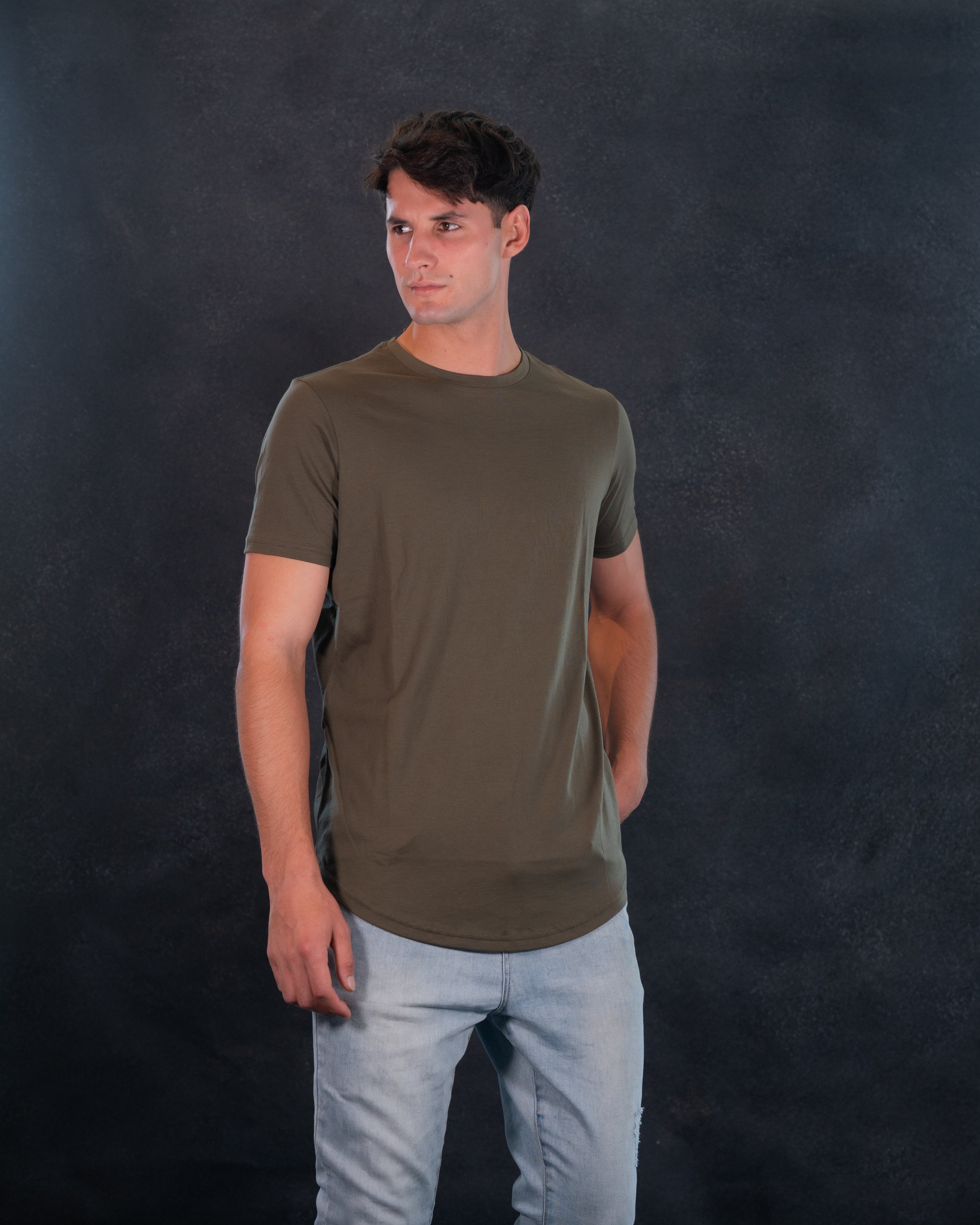 Polera Milan Oliva Oscuro