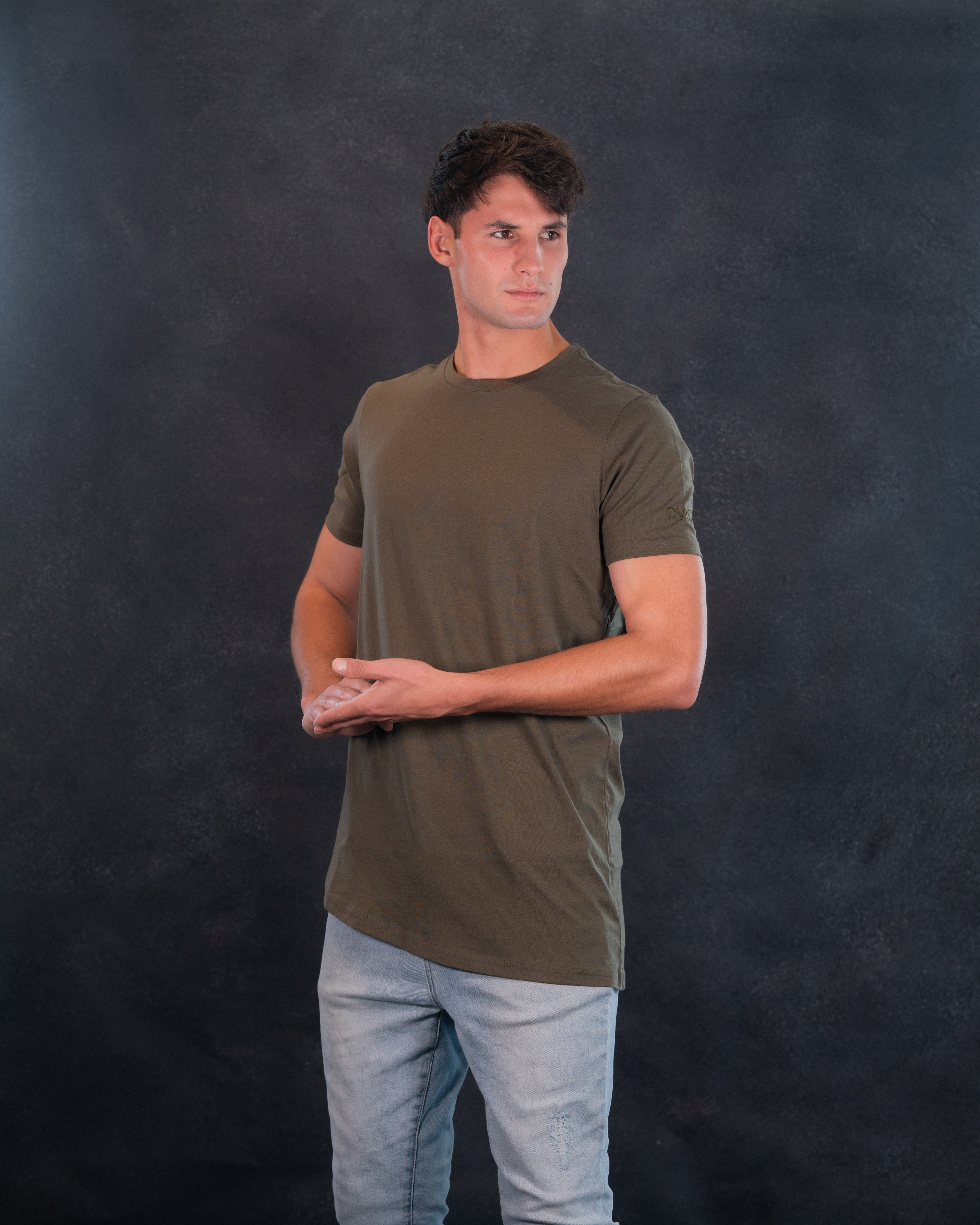 Polera Torino Oliva Oscuro